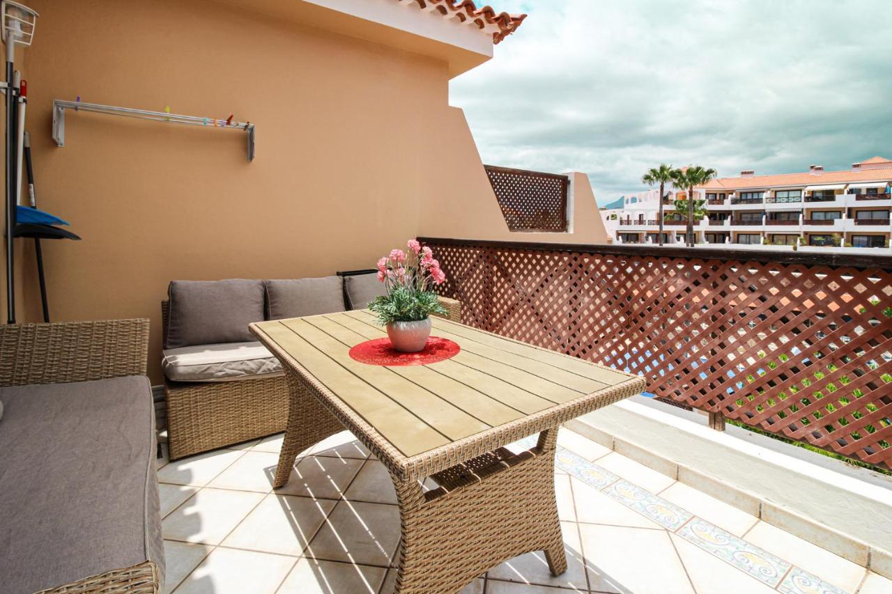 Beautiful Penthouse Apartment With Heated Swimming Pool Golf Del Sur San Miguel de Abona Dış mekan fotoğraf